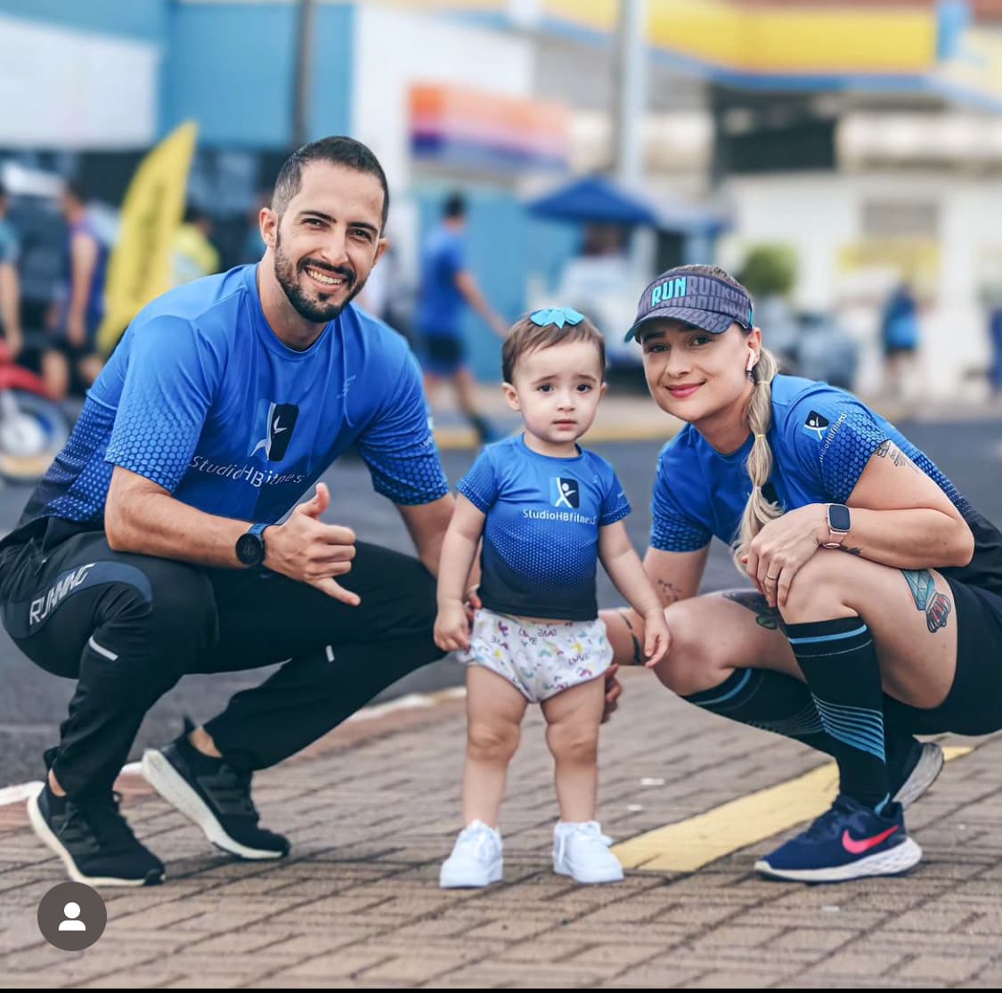 Hugo com a família